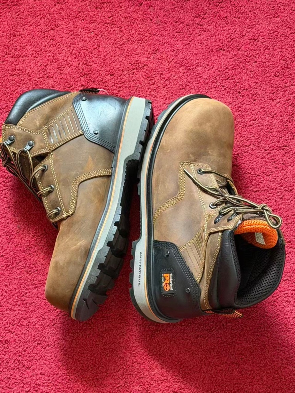Timberland PRO Ballast Men's Leather Work Boots Men’s Size 11.5